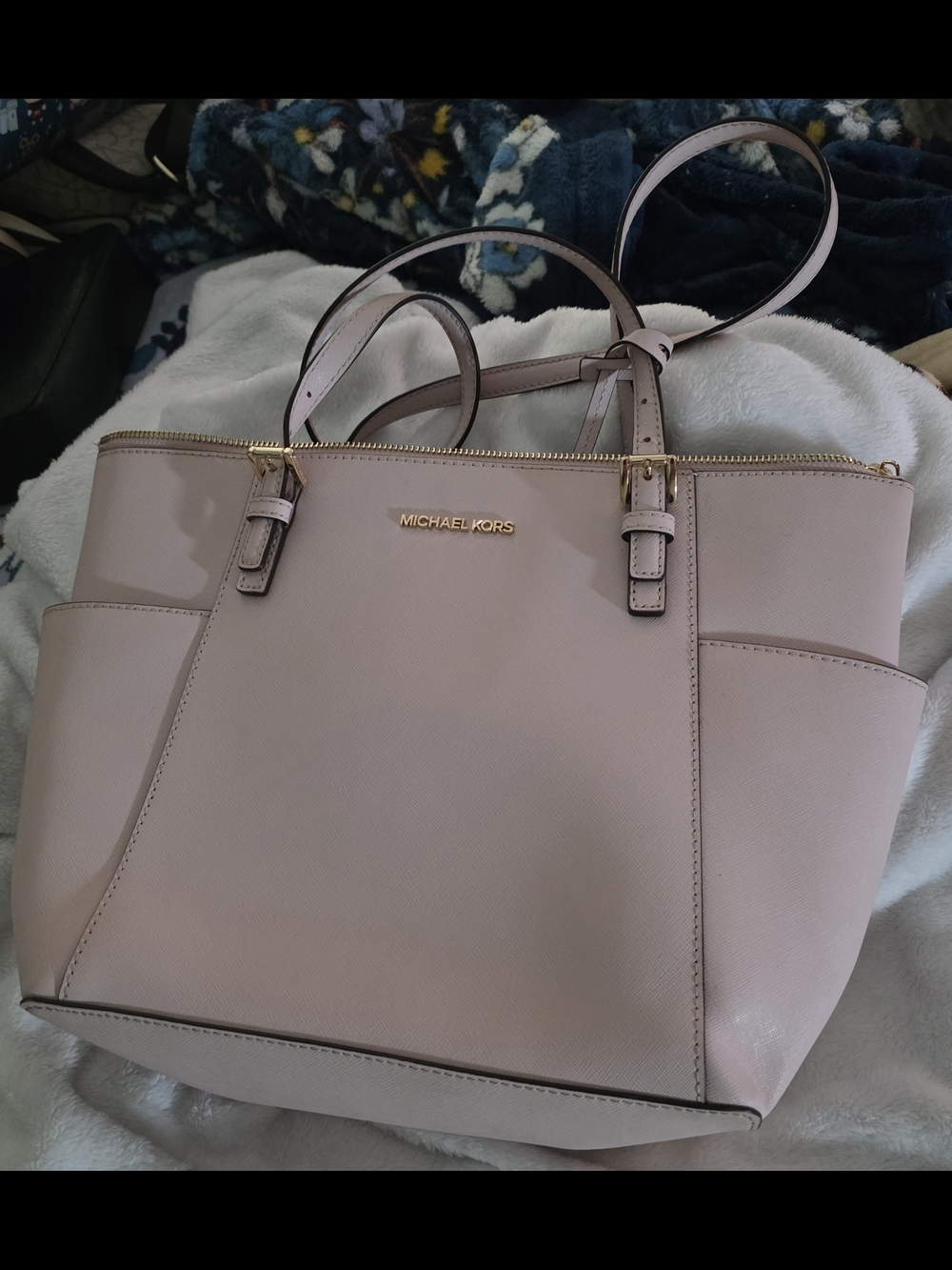 Michael Kors Women's Pale Pink Tote Bag